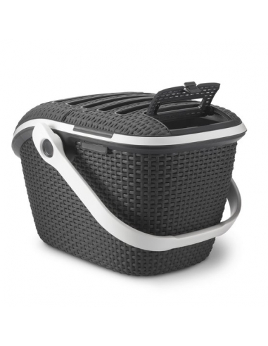 CAGE DE TRANSPORT MOCHA + L GRIS