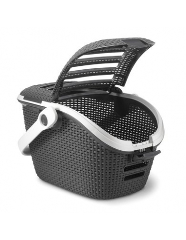 CAGE DE TRANSPORT MOCHA + L GRIS