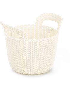 KNIT CORBEILLE 3L XS BLANCHE