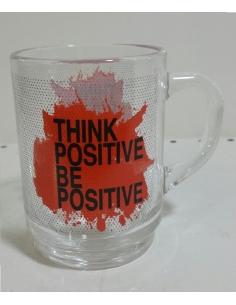 STACKABLE BE POSITIVE MUG 25