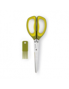 CISEAUX A HERBES VERT JAUNE
