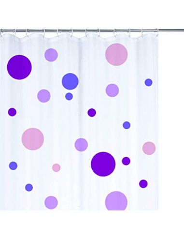 RIDEAU SALLE DE BAIN 180X200CM PEVA...