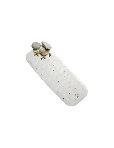 TAPIS DE BAIN 35*74 BLANC ENROULE