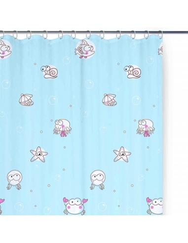 RIDEAU SALLE DE BAIN 180X200CM PEVA...