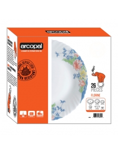 FLORINE ARCOPAL SERVICE 26PCS