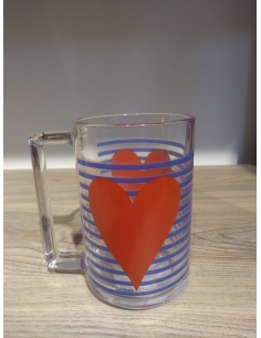 MON COEUR MUG 32 ROUGE