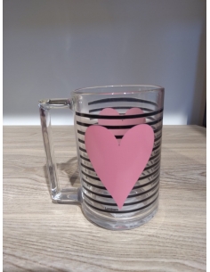 MON COEUR MUG 32 ROSE NOIRE