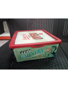 TEXTILE BOX FLAT LID...