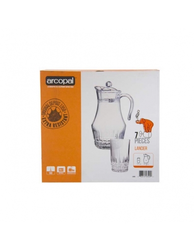 ARCOPAL LANCIER+VICTORIA SCE A EAU 7PCS