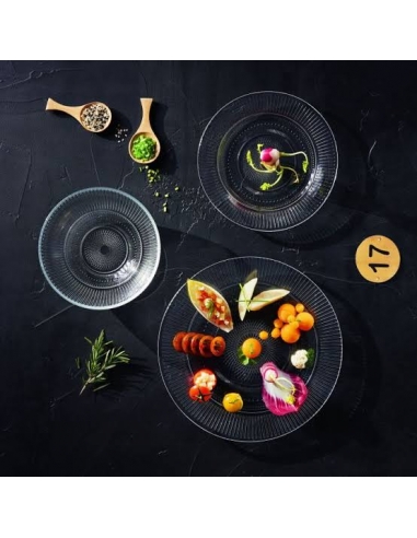 LOUISON GRAPHITE ASSIETE PLATE 27