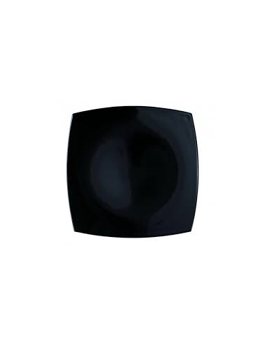 QUADRATO NOIR ASSIETTE PLATE 27X27