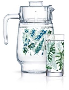 TROPICAL FOLIAGE SCE 7PCS