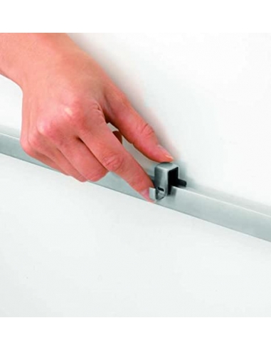 PROFILE LINE RAIL MURAL 60CM-7 CROCHETS