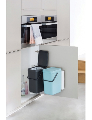 POUBELLE DOUBLE DE CUISINE SORT & GO...