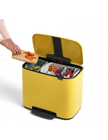 BO PEDAL BIN POUBELLE 11+23litre...