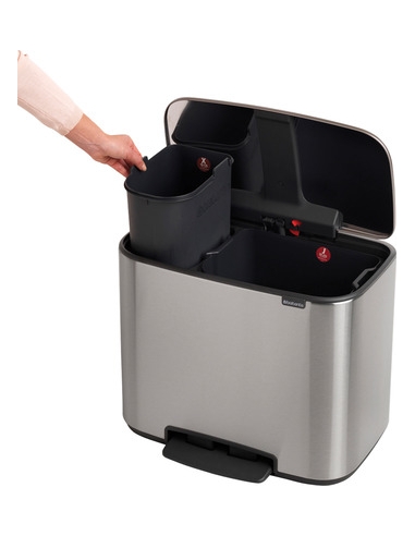 BO PEDAL BIN POUBELLE 11+23litre...