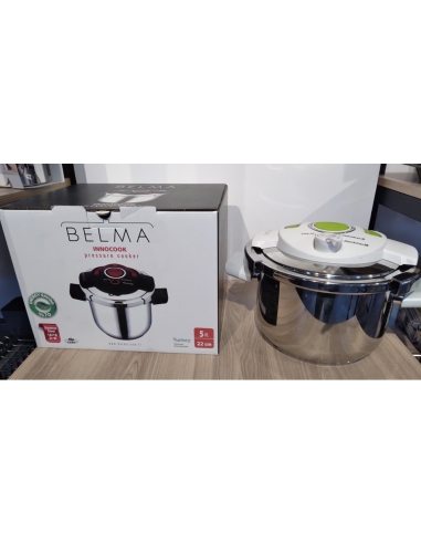 BELMA INNOCOOK 10 LT COCOTTE BLANC/VERT