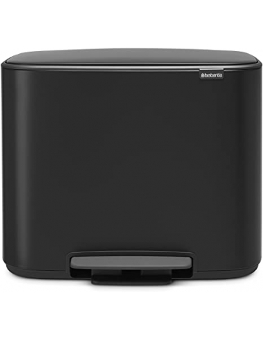 BO PEDAL BIN POUBELLE 11+23litre MATT...