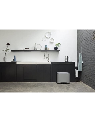 BO PEDAL BIN POUBELLE 11+23litre...