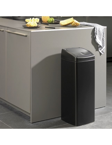 TOUCH BIN POUBELLE 25L  MATT BLACK